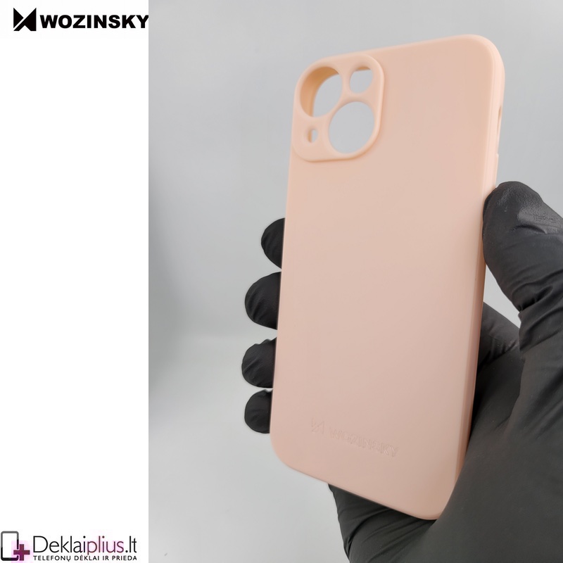 Wozinsky plonas švelnus guminis dėklas - rausvas (telefonui Apple Iphone 13 Mini) Wozinsky plonas švelnus guminis dėklas - rausvas (telefonui Apple Iphone 13 Mini)